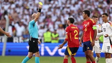 Spain will be without two players because of an accumulation of bookings, while there has been confusion surrounding the availability of Álvaro Morata.