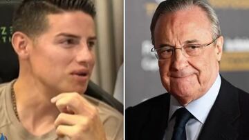La confesión de Florentino que James desveló: es la frase más icónica del presidente