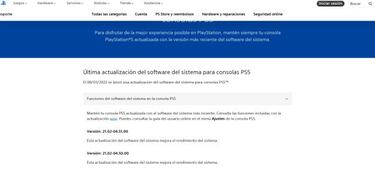 PS5 se actualiza a la versión 21.02-04-51.00 para mejorar el rendimiento del firmware