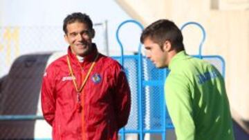 Luis García: "El Getafe llega al derbi con ilusión, ganas y fe"