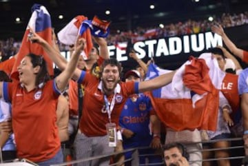 Así festejó la Roja su título Centenario