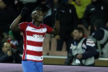 1-0. John Córdoba celebró el primer tanto.