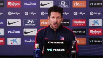 Simeone: "Han crecido fubolistas que nos dan opciones que antes no teníamos"