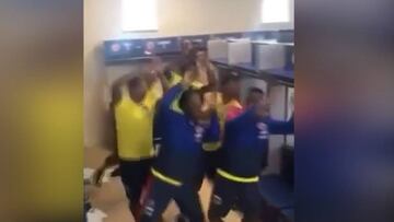 Buena vibra invade los vestidores de Colombia previo a su debut