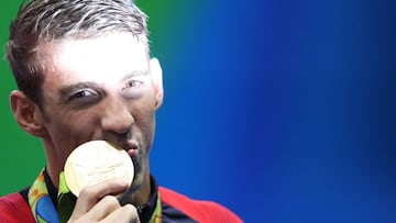 Si Phelps fuera un país, ¿en qué posición del medallero estaría?