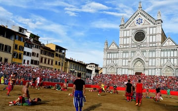 Calcio Storico Fiorentino, la modalidad de fútbol más violenta