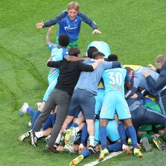 Wilmar Barrios, campeón de la liga de Rusia
