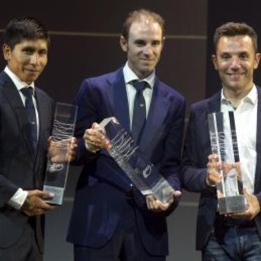 Contador, Valverde, Purito... Espa?a brilla en la Gala UCI