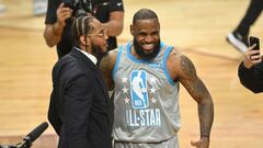 LeBron James, captain of his NBA All-Star team, hit the game-winning shot to beat Team Durant in his home state of Cleveland, Ohio on Sunday, 163-160.