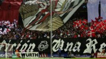 <b>EL GRAN MOMENTO. </b>La afición del Atlético espera ansiosa la final de Copa ante el Sevilla.