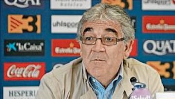 <b>EN SANT ADRIÀ. </b>Dani Sánchez Llibre estuvo en la Ciudad Deportiva de Sant Adrià para reunirse con Pedro Tomás, Paco Herrera y también con Ernesto Valverde.