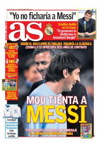 Las portadas de AS de enero