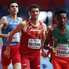 Mechaal, baja en 1.500 de los Mundiales por COVID: entra Fontes