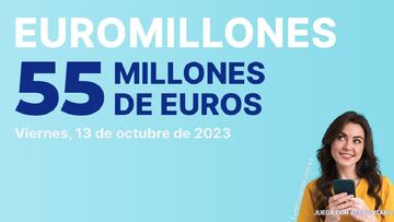 Euromillones: comprobar los resultados del sorteo de hoy, viernes 13 de octubre