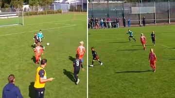 El gol con que todo portero sueña con marcar hecho realidad