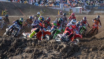 Salida de MXGP en China 2025.