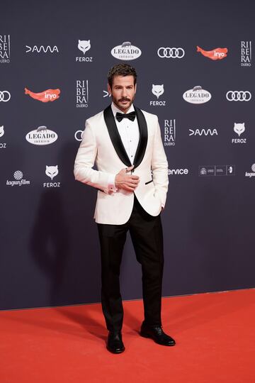 El actor Alejandro Albarracín en la gala de los Premios Feroz.