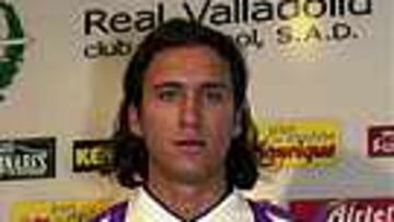 El jugador del Real Valladolid Gaspar Gálvez (EFE).