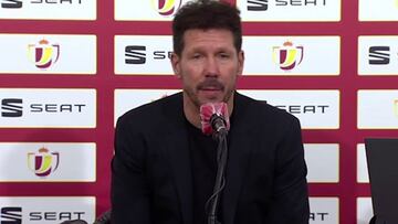 Simeone: "Saúl sabe que tiene que mejorar"