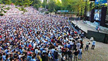 <B>ANTECEDENTES</b>. Los vigueses vieron la final de Copa en Castrelos.