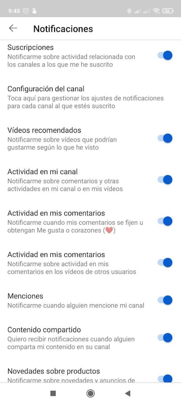 ¡Que no te moleste YouTube! Así puedes olvidarte de las notificaciones