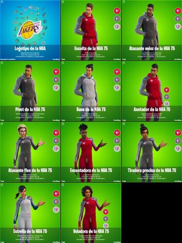 Fortnite x NBA 75 All-Star: nuevos skins, misiones, recompensas y más