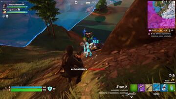 fortnite capitulo 5 temporada 1 misiones semana 4 elimina oponentes mientras estas en el aire