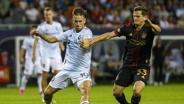 Alvaro Medran durante un encuentro de la MLS. Credit: Jon Durr-USA TODAY Sports