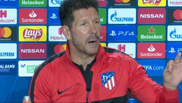 La directa pregunta que hizo enojar al 'Cholo' Simeone