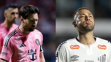 Former Barcelona teammates Messi and Neymar had been due to meet when Argentina play Brazil, only for both to pull out through injury.