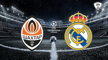 Champions League game between SHAKTAR and Real Madrid