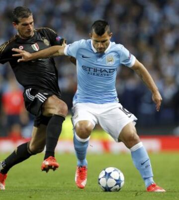 Sergio Agüero. Manchester City'.