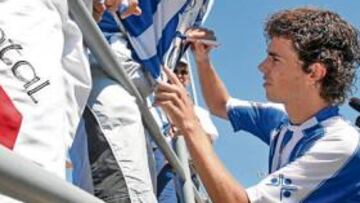 <b>CON MUCHAS GANAS. </b>Marquitos es una de las grandes apuestas del Decano para esta temporada.