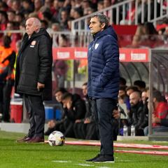 Valverde: “El Girona ha sido mejor, es el peor partido que hemos hecho”