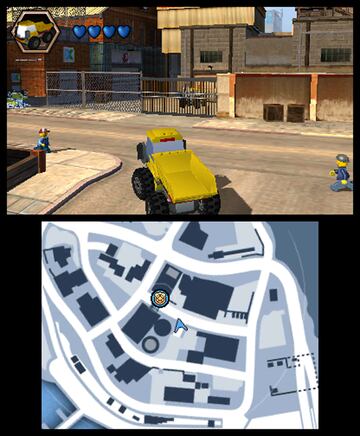 Captura de pantalla - LEGO City Undercover: The Chase Begins (3DS)