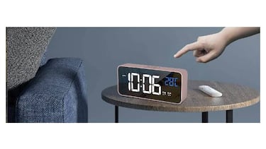 Este despertador digital con alarma dual es el ms vendido en Amazon