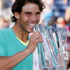 Las increíbles cifras de Rafa Nadal en Indian Wells