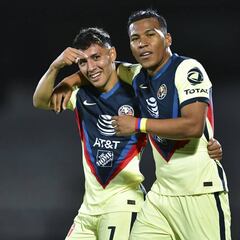 Leo Suárez anotó el gol 5,000 en la historia del Club América