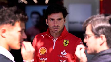 Carlos Sainz (Ferrari). Melbourne, Australia. F1 2024.