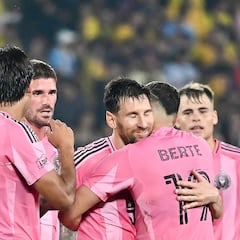 ‘Berte’ factura con Messi, pero Inter Miami se apaga al final