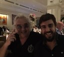 Una foto de Fernando Alonso con Briatore enfada a Ferrari