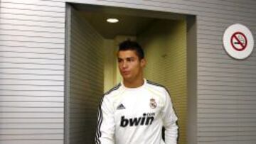 El portugués respondió las preguntas de la prensa.