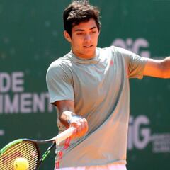 Christian Garín no pudo con Robredo en la final de Lisboa