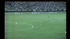 Roberto Carlos ya hacía goles de media cancha desde su etapa en el Palmeiras