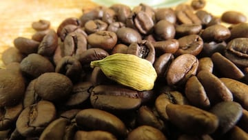 El cardamomo, uno de los ingredientes del 'café árabe'.