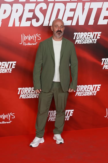 Jorge Ventosa durante la premier de la película 'Torrente Presidente' en los Cines Callao. 
 
 
 