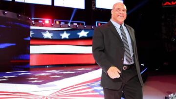 Kurt Angle vuelve a pelear en la WWE.