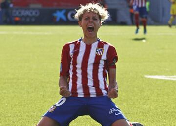 Amanda Sampedro, del Atlético.