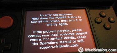 Nintendo responde a los fallos reportados de 3DS