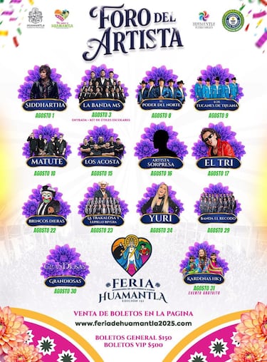Feria de Huamantla 2025; cartelera, fechas y dónde comprar boletos